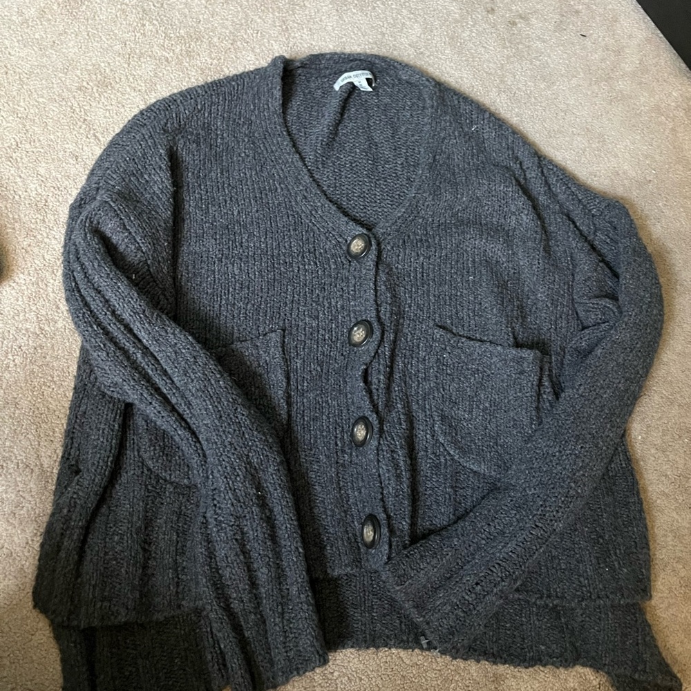 Urban Outfitters Charcoal Cardigan